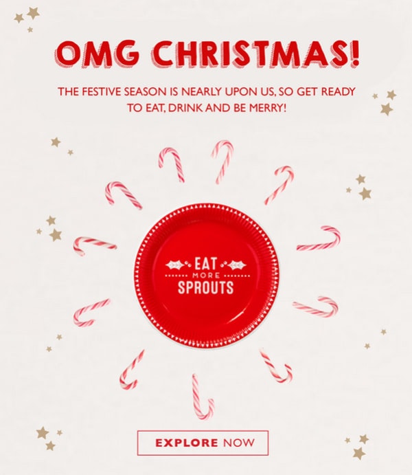 Examples of High Converting Christmas Email Newsletters