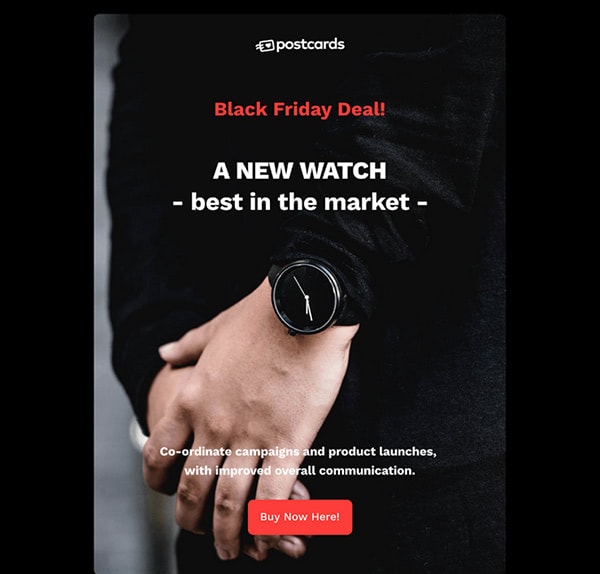 Black Friday HTML Email Newsletter Template