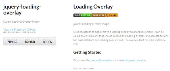 Loading Overlay