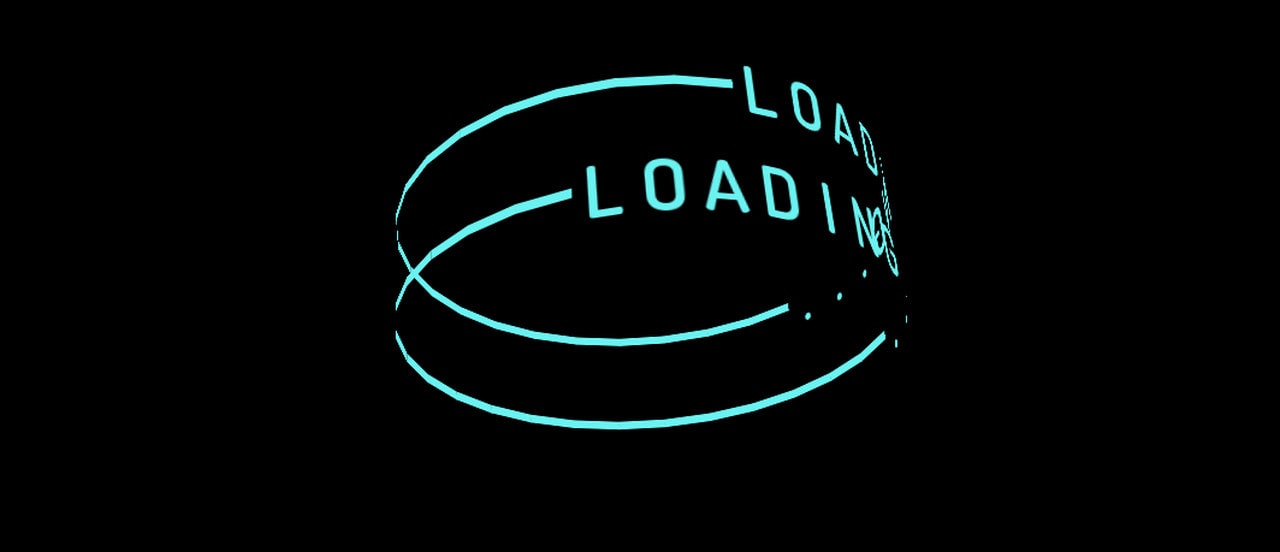 Text Ring Loading Animation by Jon Kantner