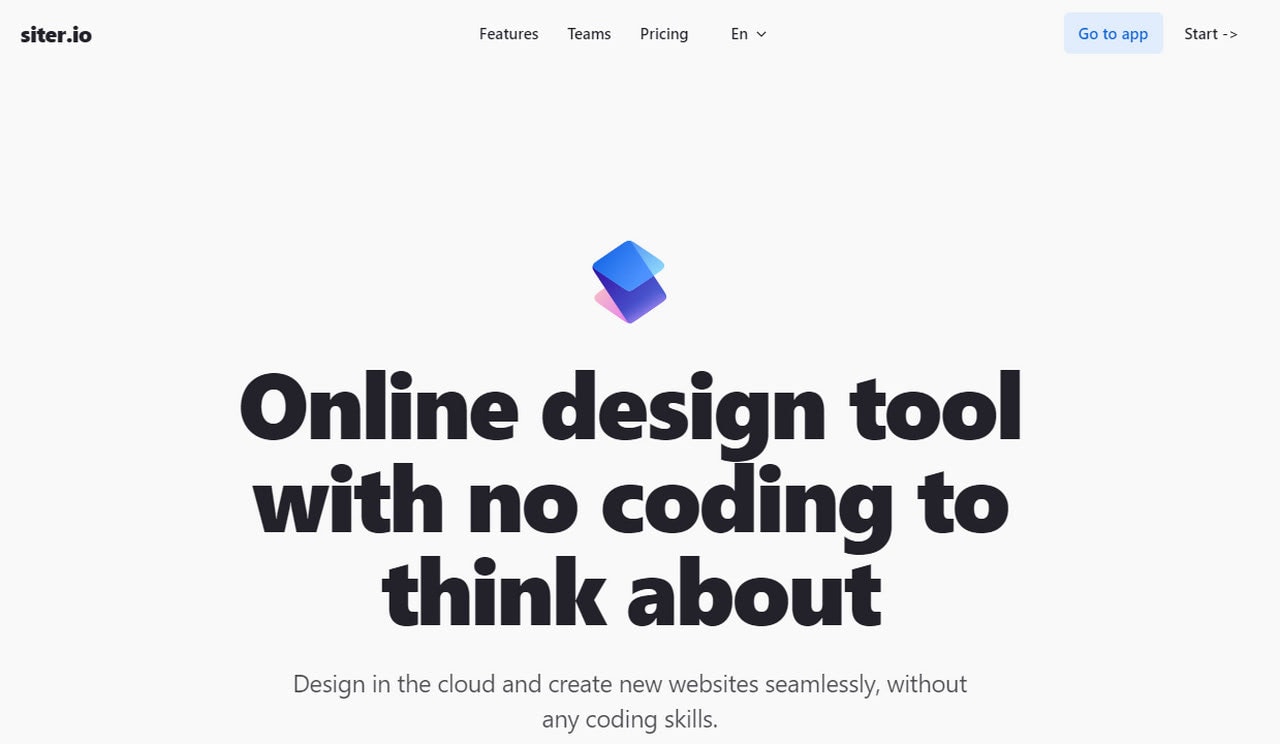 Siter No-Code Website Builders