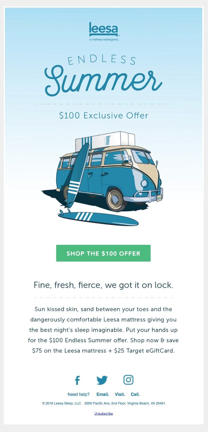 Endless Summer Offer