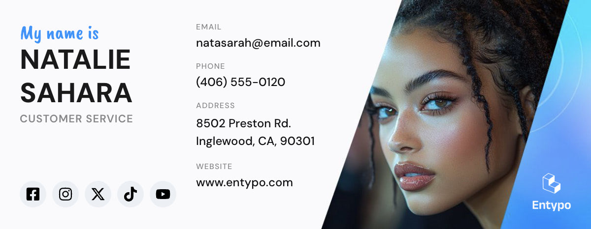 Customer Service Email Signature Template