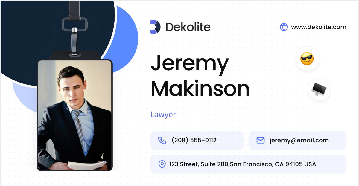 Lawyer Email Signature Template