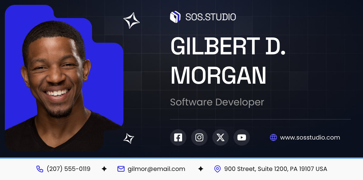 Software Developer Email Signature Template