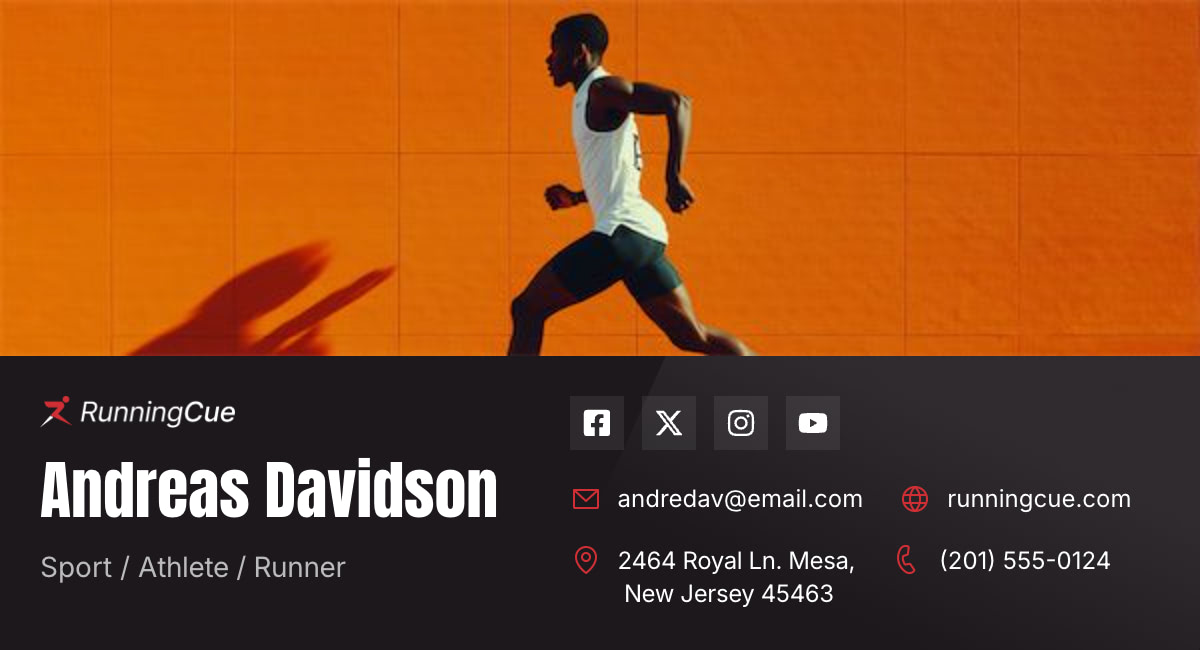 Sport & Athlete Email Signature Template