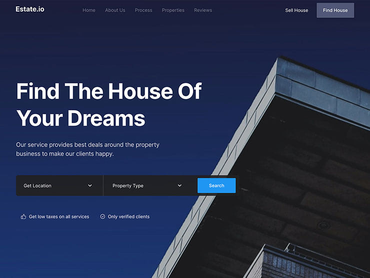 Real Estate Website Templates