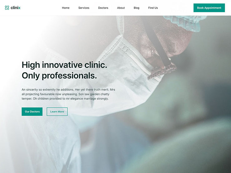 Medical Website Template