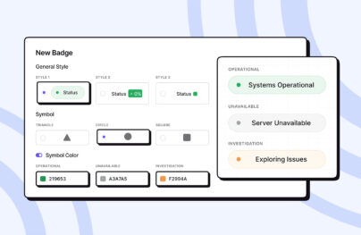 Best Status Website Badge Examples: How to Customize the Design