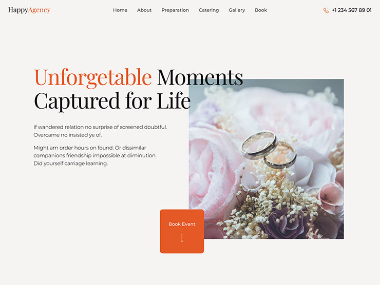 Wedding Website Template