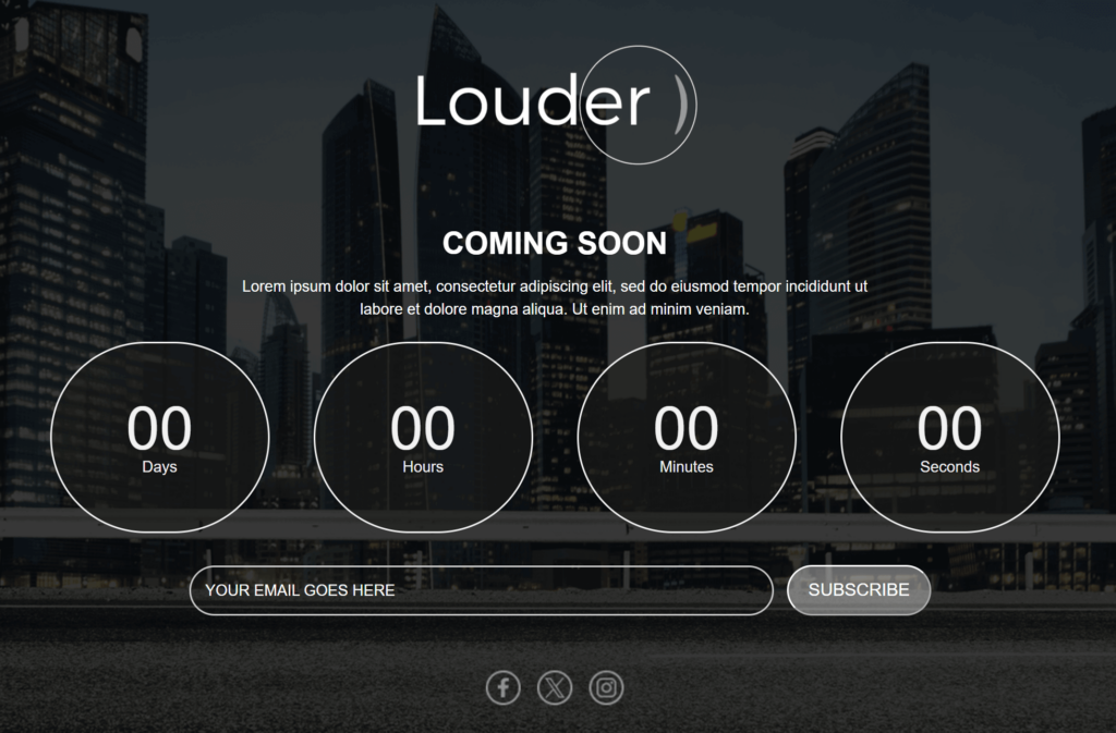 waitlist landing page