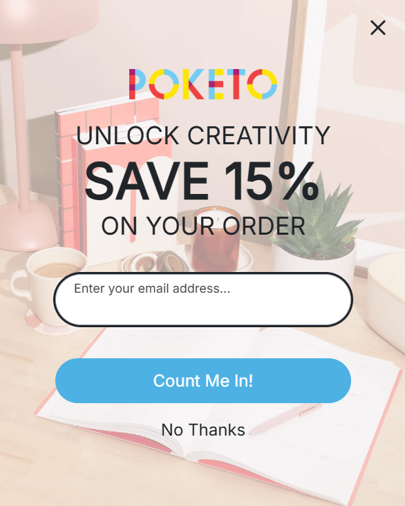 Poketo newsletter signup Poketo newsletter signup