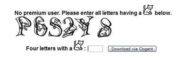 web form design CAPTCHA fail